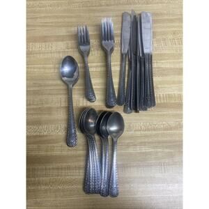 36 Pieces Vintage SUPREME CUTLERY Japan Vintage Stainless Flatware